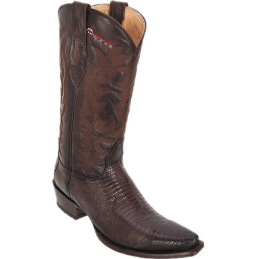 Men's Los Altos Teju Lizard Boots Snip Toe (Style 2)