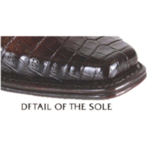 Men’s Los Altos Caiman Belly Boots European Square Toe
