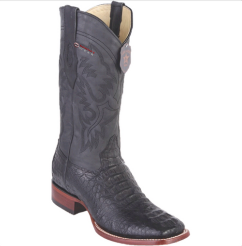 Men's Los Altos Caiman Hornback Boots Wide Square Toe