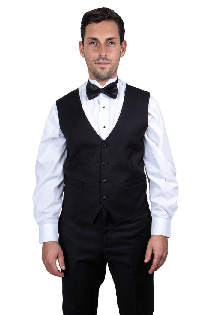 Elevate Your Special Day: Stacy Adams Men's Black Tuxedo for Weddings and Proms
