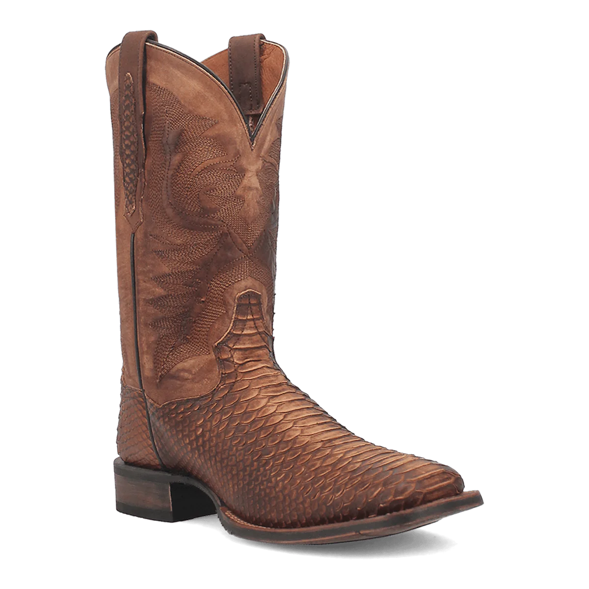 KA FAUX PYTHON PRINT LEATHER