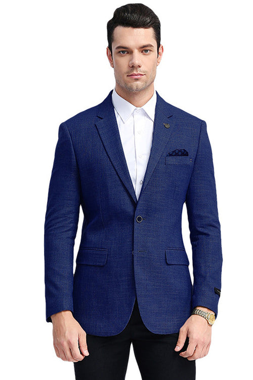 Men’s Slim Fit Navy Summer Sport Coat