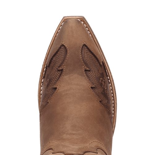Laredo Coyote Creek Wide Calf Leather Boot - Rich Brown