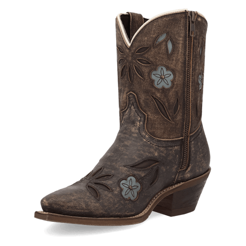 Laredo Wild Petal Leather Bootie - Premium Crafted Boot