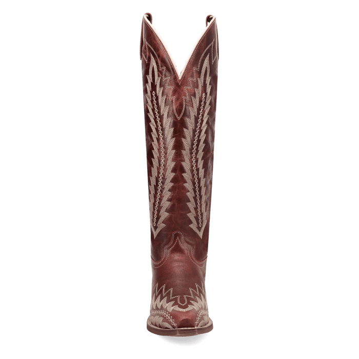 ROXELLE WIDE CALF LEATHER BOOT