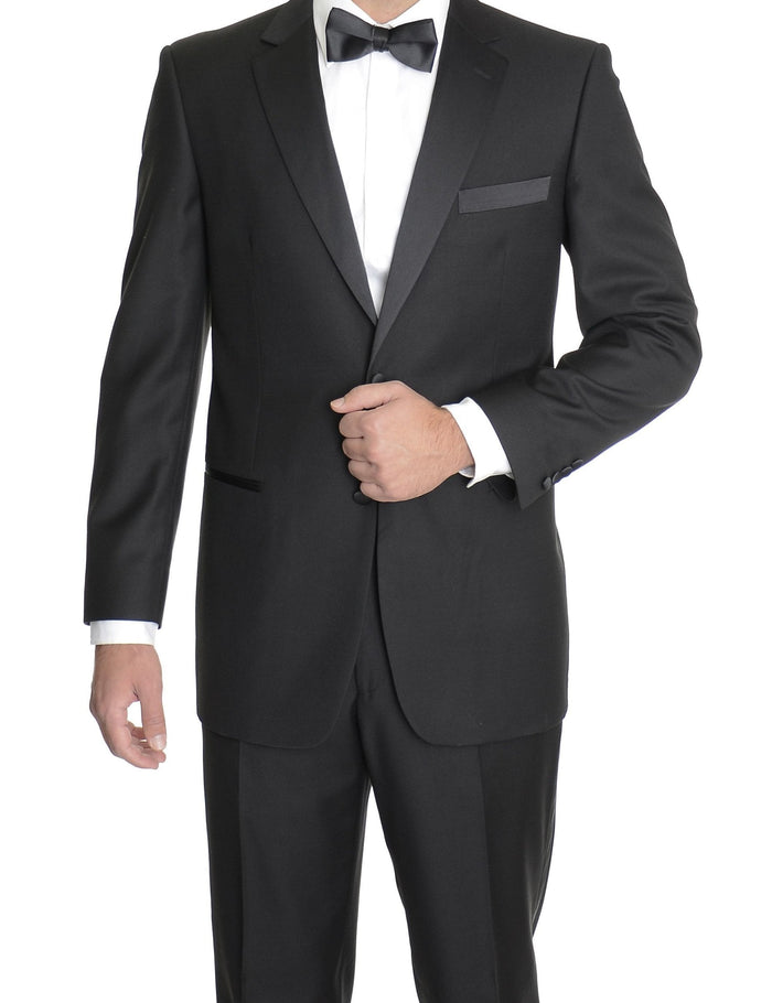 Classic Tuxedo 2 Piece Regular Fit In Black by Renoirin