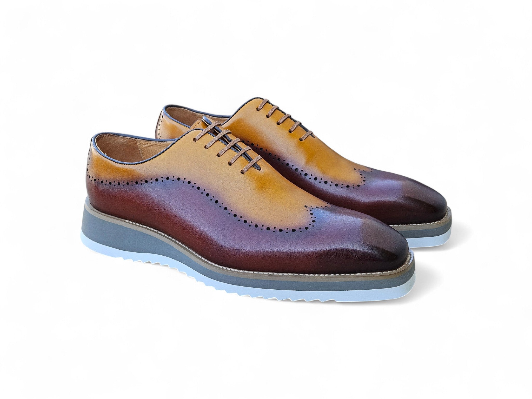 Two Tone Oxford With Lightweight Sole