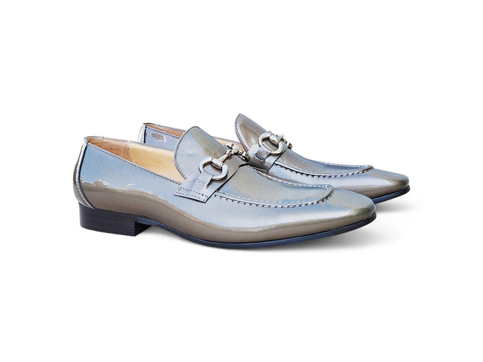 Carrucci Patent Leather Horse Bit Loafer