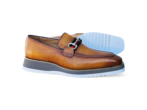 Calfskin Slip-On Horsebit Loafer