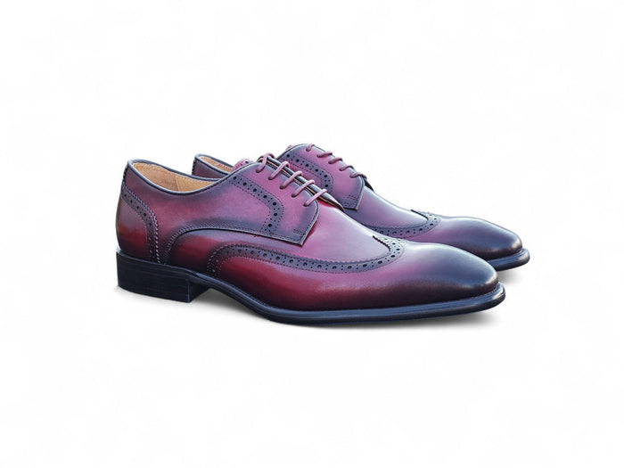 Carrucci Blucher Style Wingtip Derby