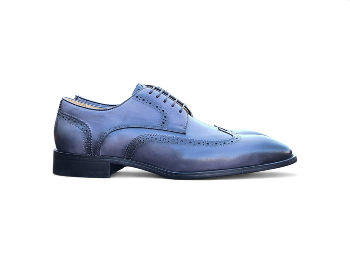 Carrucci Blucher Style Wingtip Derby