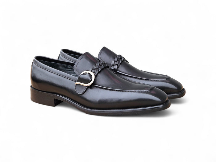 Carrucci Braided Bit Loafer