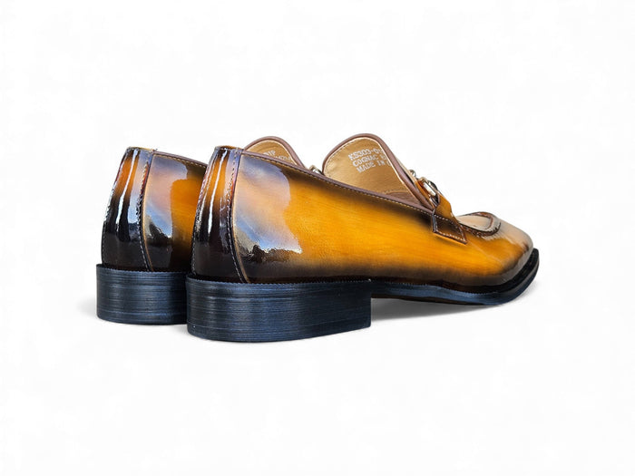 Carrucci Patent Leather Buckle Loafer