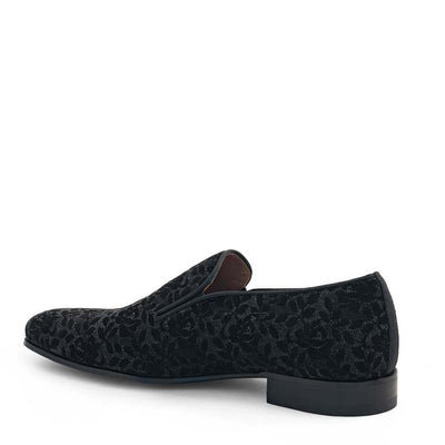 Mezlan Velvet Formal Loafer Black (21084)