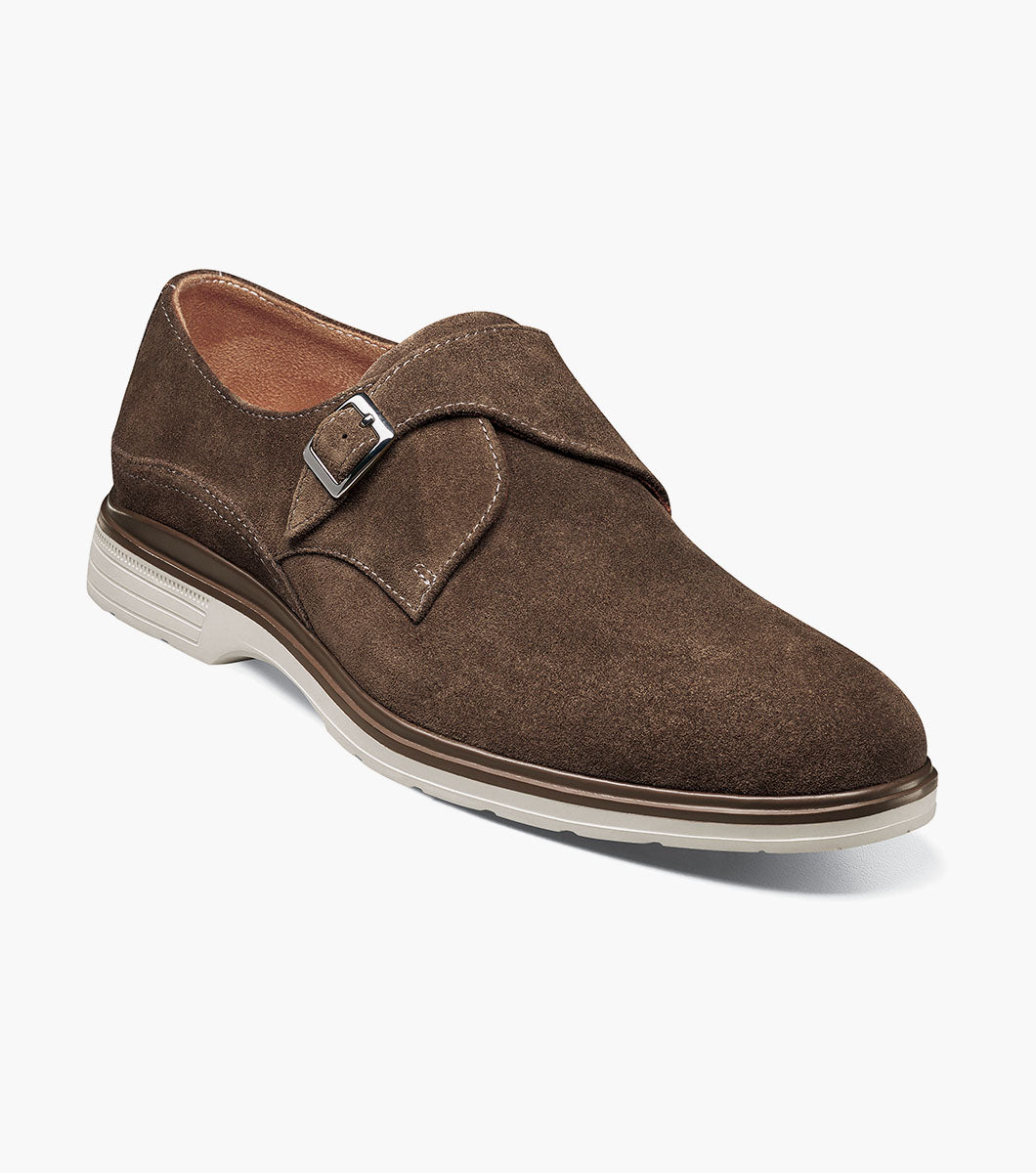 Stacy Adams Taylen Plain Toe Monk Strap by Stacy Adams Shoes
