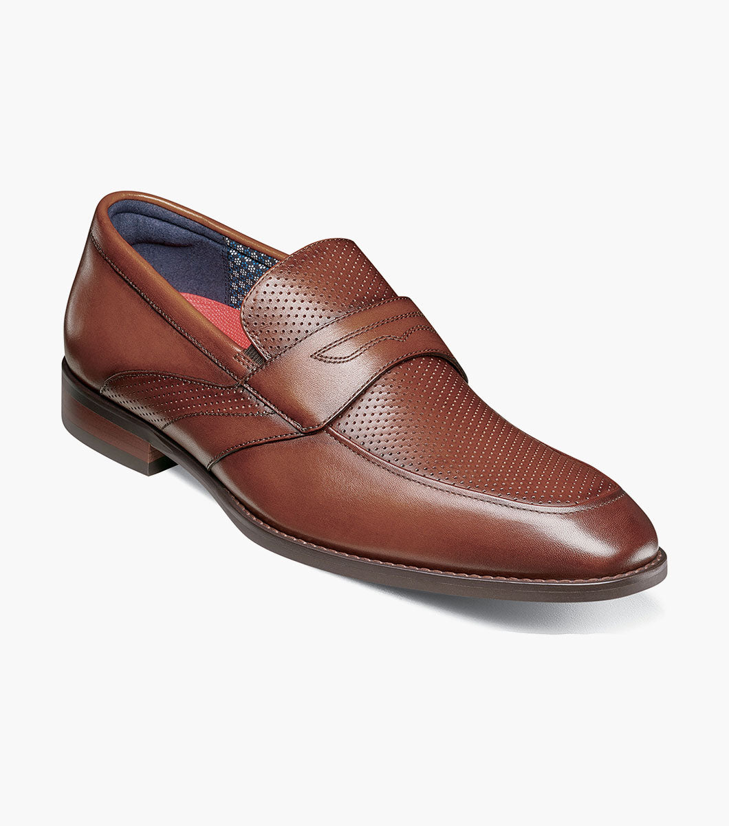 Stacy Adams Karnes Moc Toe Penny Slip On by Stacy Adams Shoes