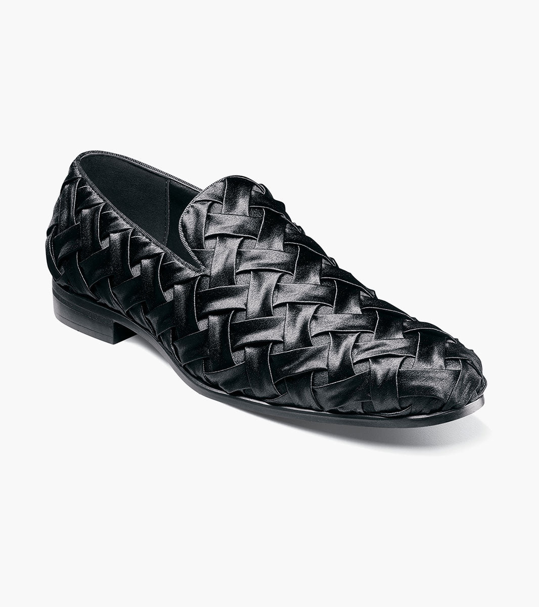 Stacy Adams Savoir Plain Toe Satin Slip On by Stacy Adams Shoes