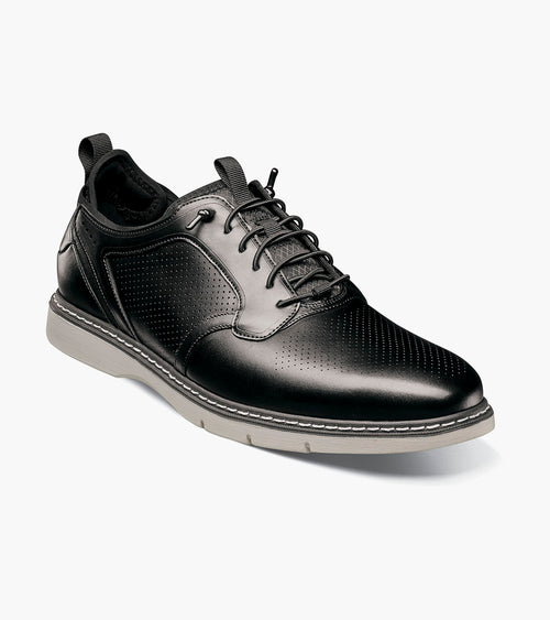SYNC Plain Toe Elastic Lace Up