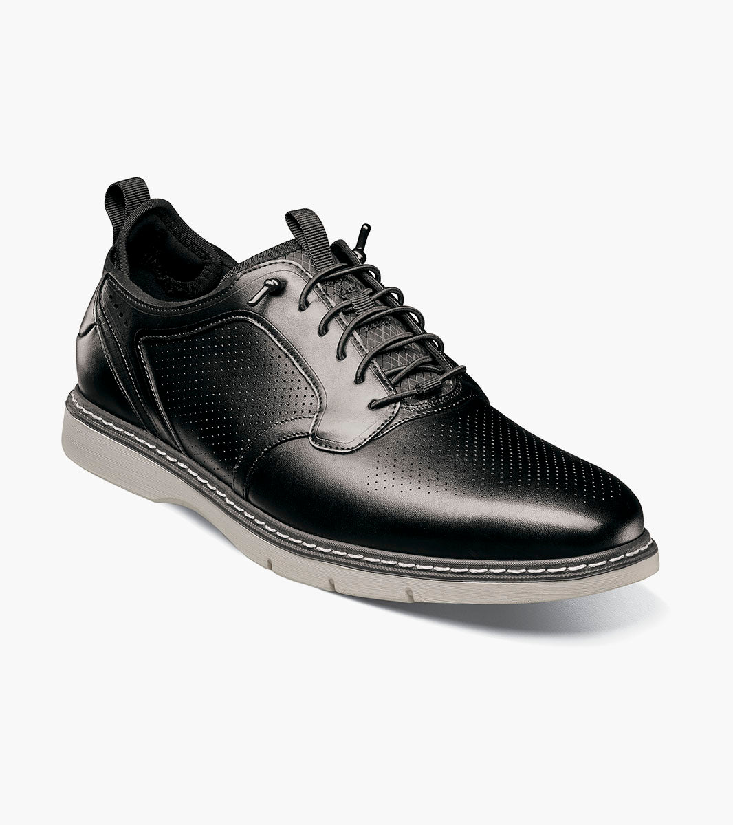 SYNC Plain Toe Elastic Lace Up