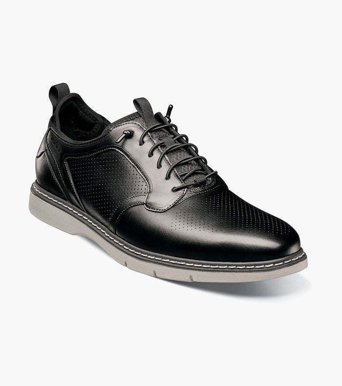 SYNC Plain Toe Elastic Lace Up