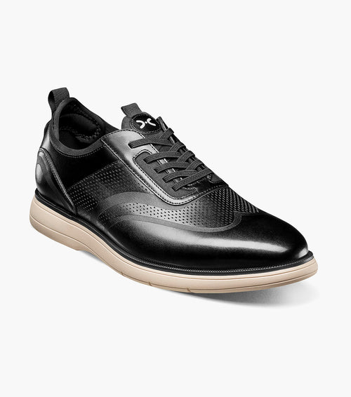 EDGEWOOD Wingtip Elastic Lace Up