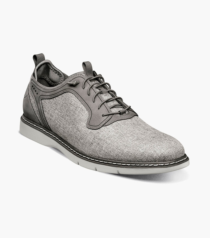 SCANLAN Plain Toe Elastic Lace Up