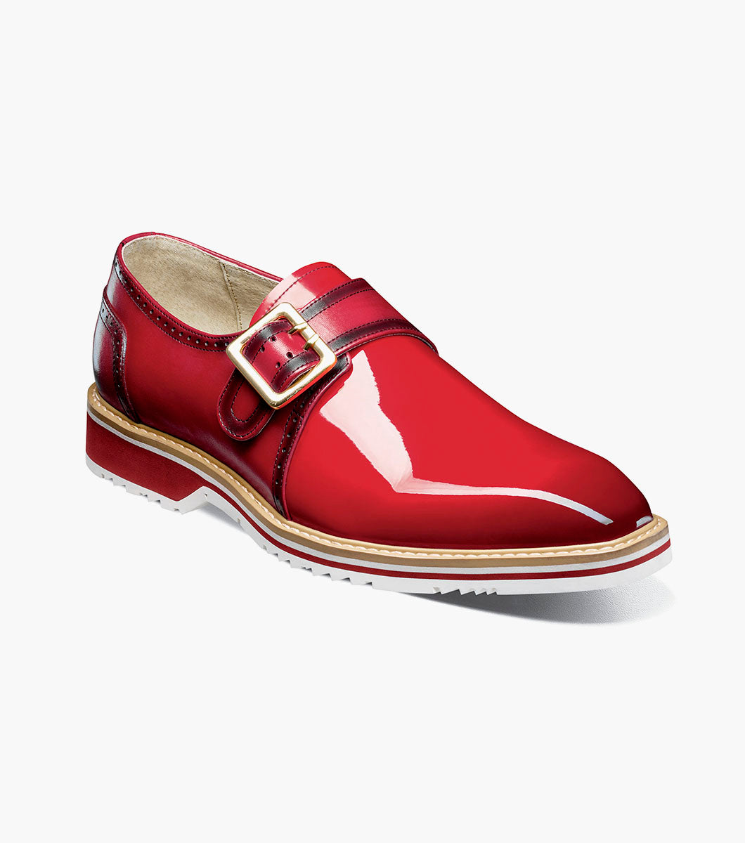 BARTRAM Plain Toe Monk Strap