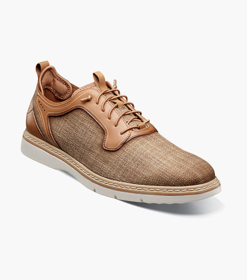 SEBERT Plain Toe Elastic Lace Up