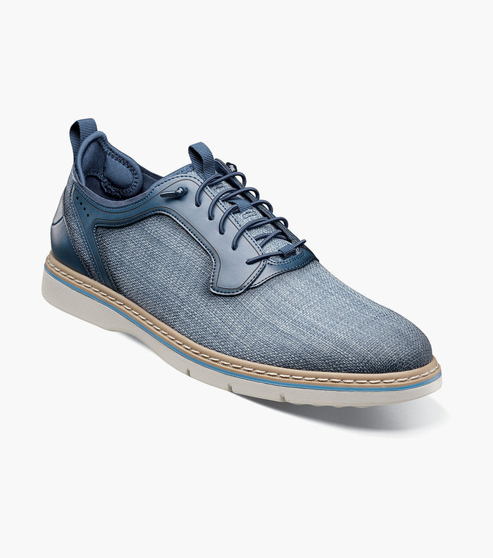 SEBERT Plain Toe Elastic Lace Up