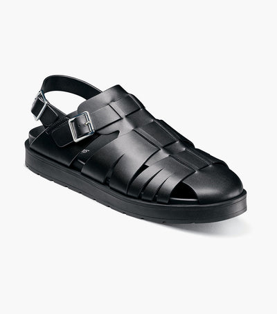 Stacy Adams Largo Slingback Buckle Sandal by Stacy Adams Shoes