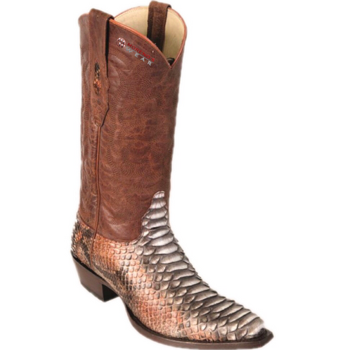 Men's Los Altos Python Boots Snip Toe