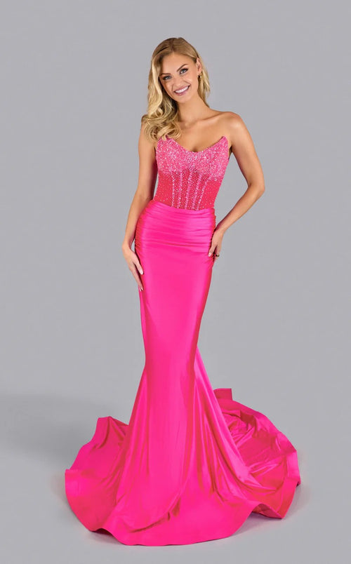 Jessica Angel JA2620 Strapless Sweetheart Mermaid Prom Formal Dress