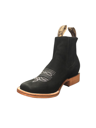 Botines Charros La Sierra Boots con Punta Cuadrada