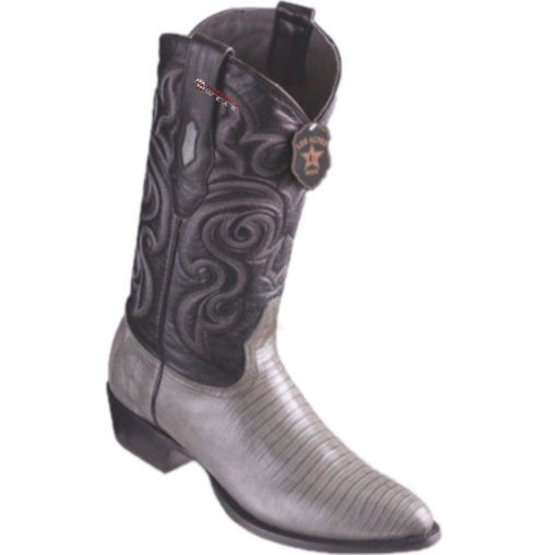Men's Los Altos Teju Lizard Boots Round Toe