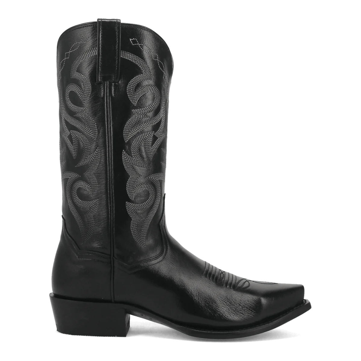 Dan Post Men's Milwaukee Leather Snip Toe Boots - Black by Dan Post Boots