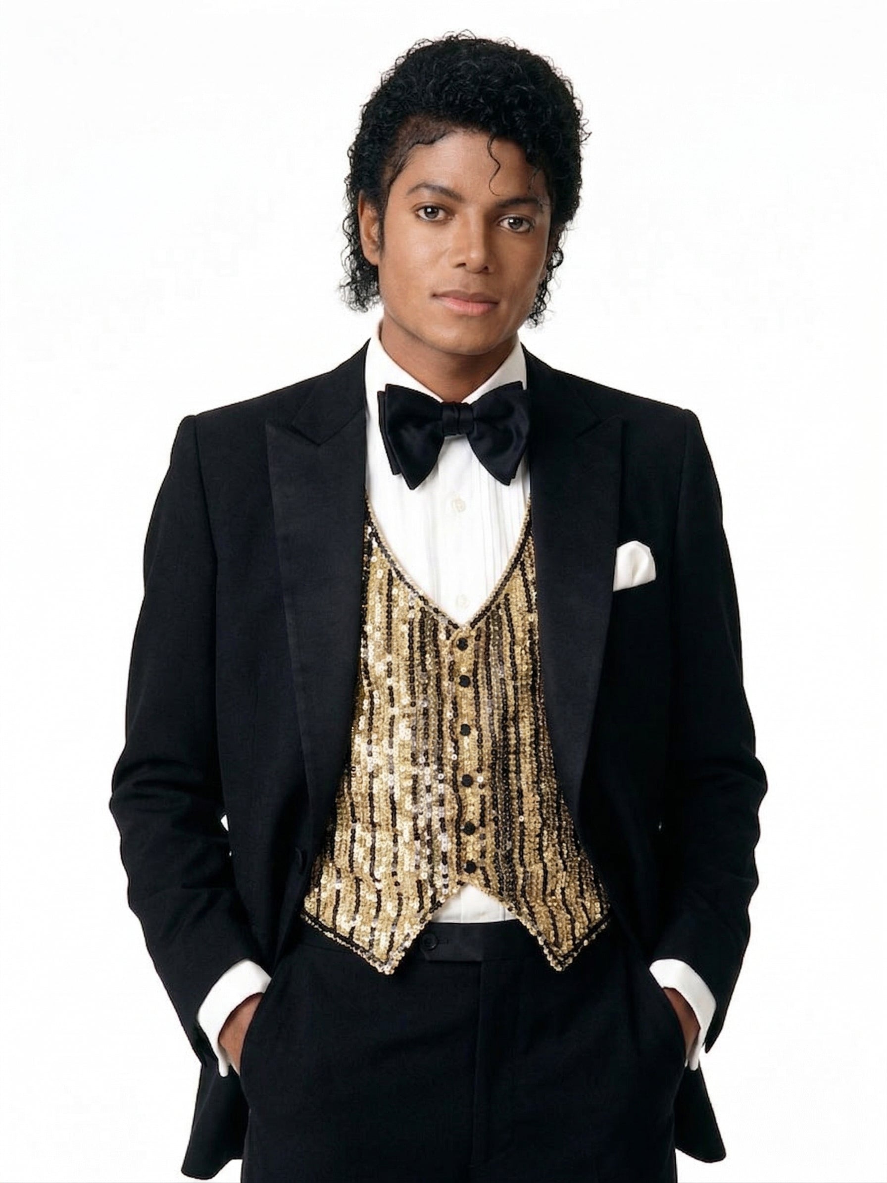Men's Black Tuxedo Blazer Michael Jackson Award Ceremony Vintage Jacke