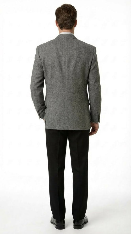 Men’s Dark Grey Blazer - Charcoal Grey Sport Coat Jacket by USA Men's Outlet