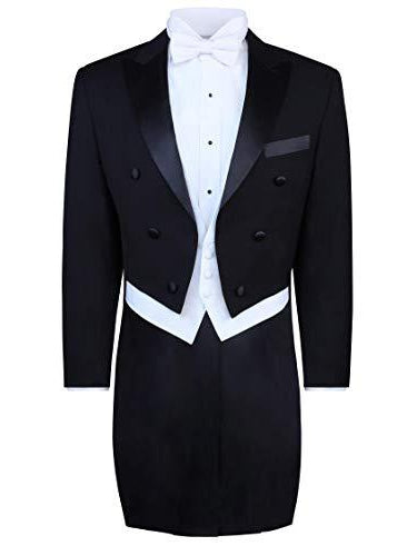Men's Black Tailcoat Jacket