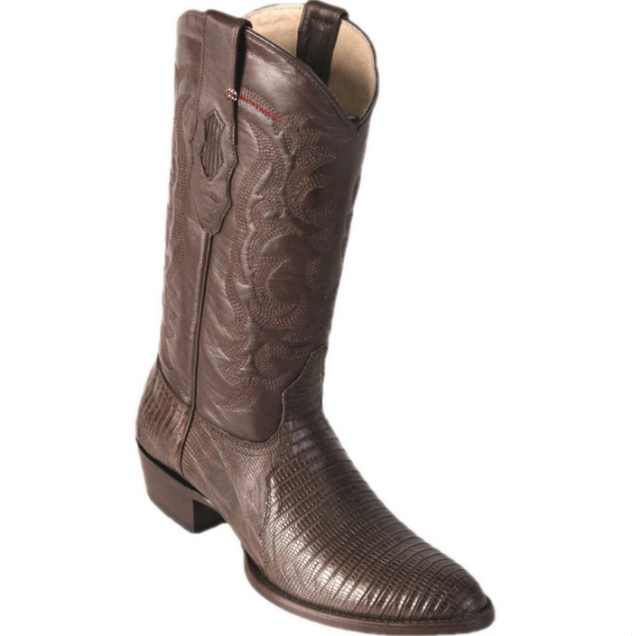 Men's Los Altos Teju Lizard Boots Round Toe