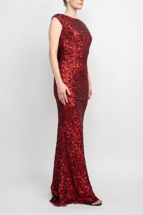 Primavera Couture 3796 - Fitted Sequin Formal Dress