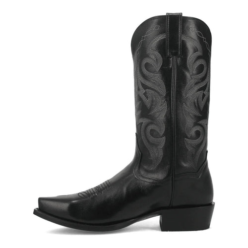 Dan Post Men's Milwaukee Leather Snip Toe Boots - Black by Dan Post Boots