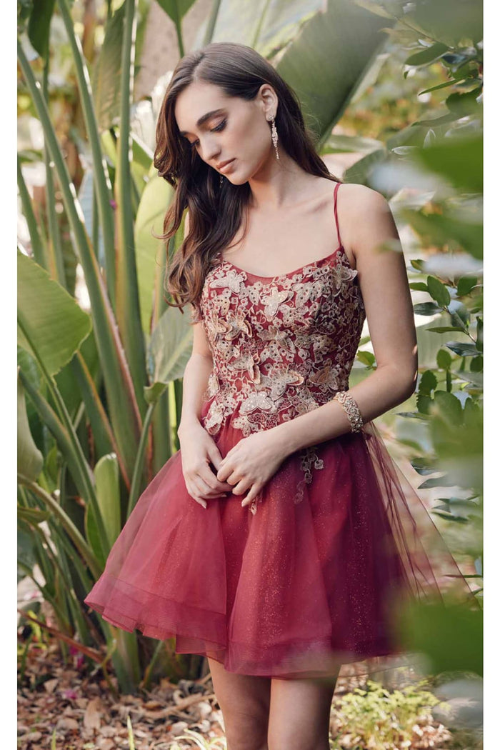 Dama Dresses for Quinceanera in Burgundy Style 902 Quince Outfit