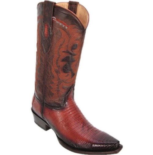 Men's Los Altos Teju Lizard Boots Snip Toe (Style 2)