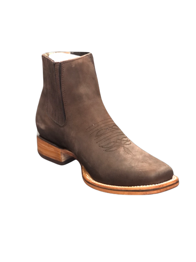 Botines Charros La Sierra Boots con Punta Cuadrada