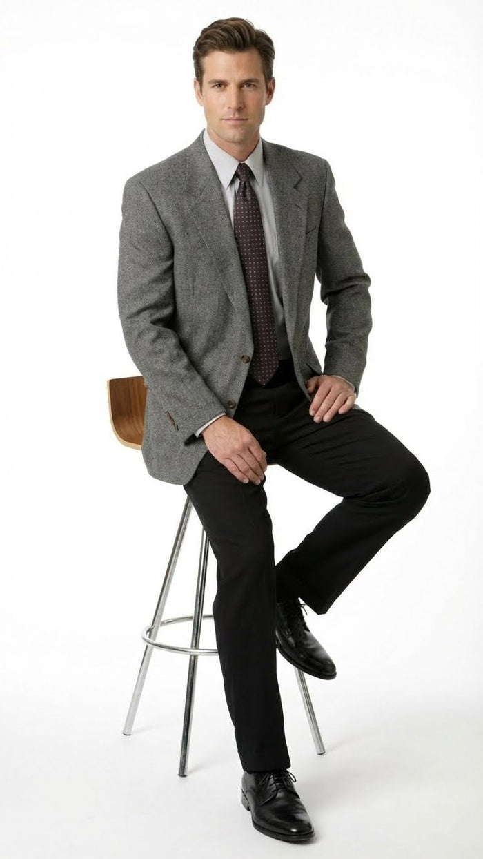 Men’s Dark Grey Blazer - Charcoal Grey Sport Coat Jacket by USA Men's Outlet