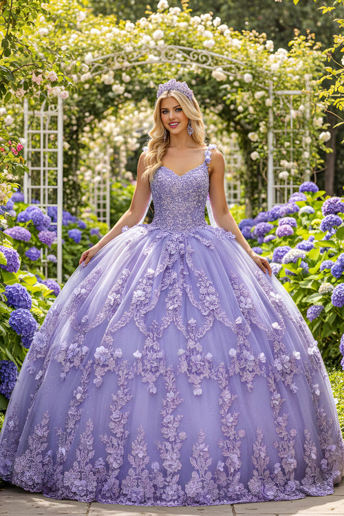 Dancing Queen Dresses 1808 Quinceanera Gown for Timeless Beauty