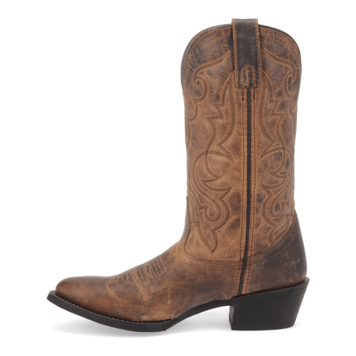 Laredo Maddie Leather Boot - Premium Brown Ankle Boot