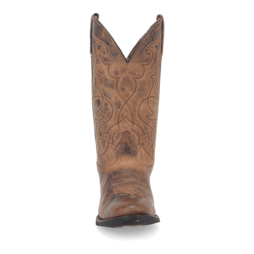 Laredo Maddie Leather Boot - Premium Brown Ankle Boot