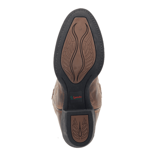 Laredo Maddie Leather Boot - Premium Brown Ankle Boot
