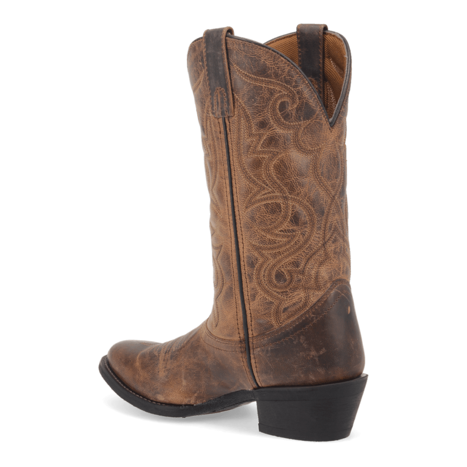 Laredo Maddie Leather Boot - Premium Brown Ankle Boot